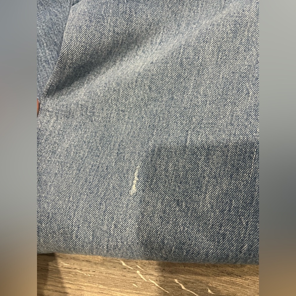 Abercrombie & Fitch Blue Straight Leg Jeans - Picture 4 of 4